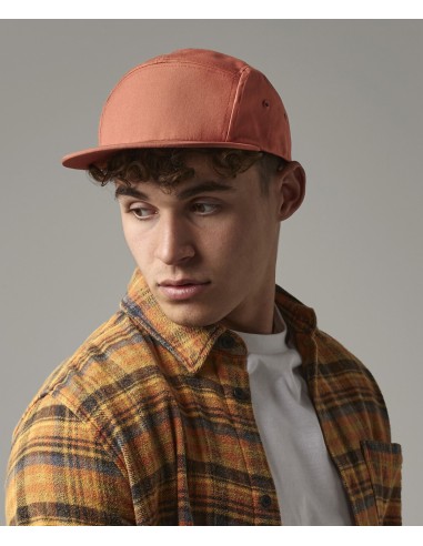 BEE-B654-Canvas 5 Panel Camper Cap